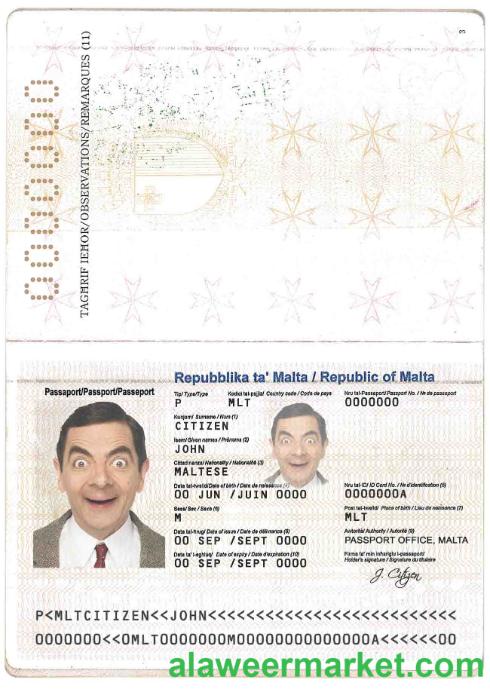 Malta passport